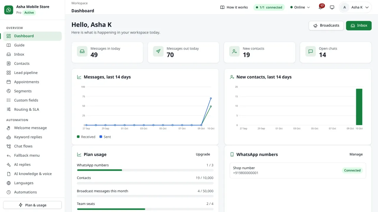 ChatBox — WhatsApp Bot & Marketing SaaS Script — screenshot 2