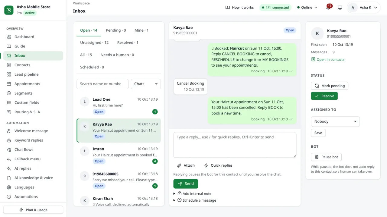 ChatBox — WhatsApp Bot & Marketing SaaS Script — screenshot 3