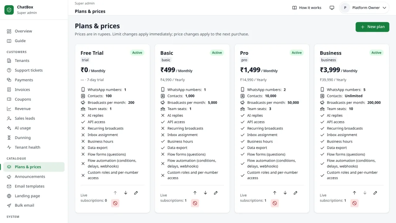 ChatBox — WhatsApp Bot & Marketing SaaS Script — screenshot 8