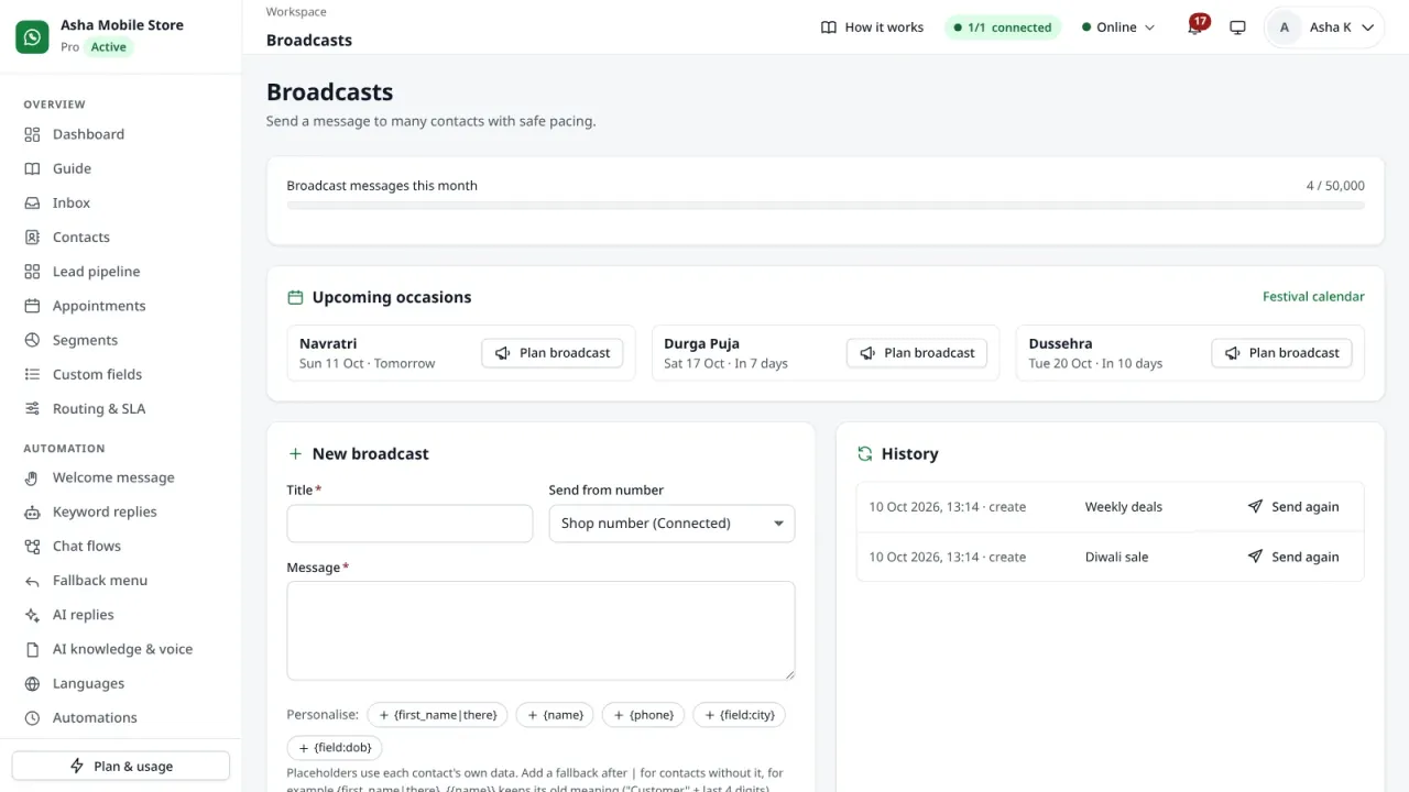 ChatBox — WhatsApp Bot & Marketing SaaS Script — screenshot 5